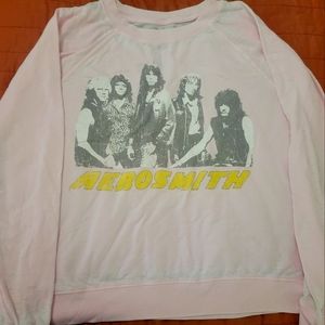 Aerosmith burnout Sweatshirt